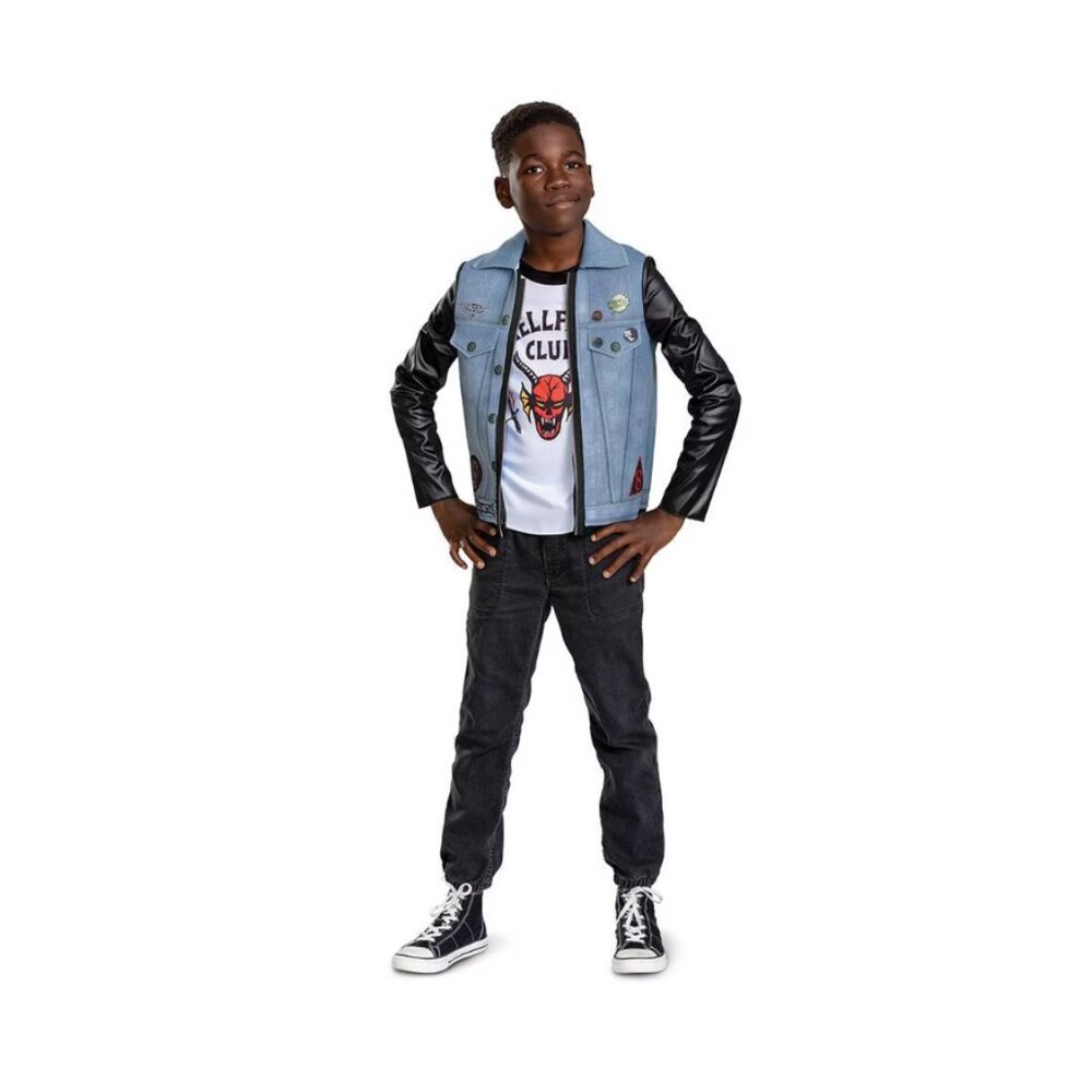Eddie Munson Halloween Costume 10/12 Netflix Stranger Things 80s Rocker Kids Boy